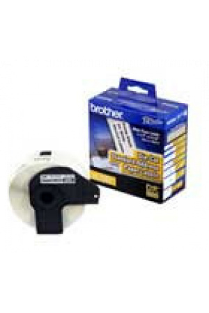 Etiquetas Brother DK1201 Precortadas Texto Negro sobre Cinta Blanca 29mmx90.3mm 400 Etiquetas