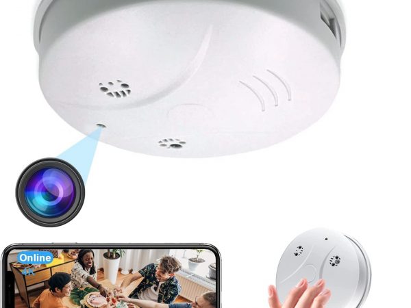 Detector De Humo Oculto Actualizado Con Wifi, Hd 1080