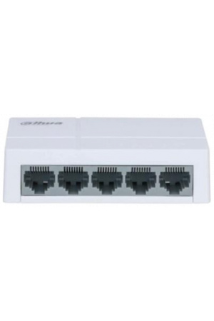 Switch Dahua para Escritorio 5 Puertos/Ethernet Rápido 10/100/ Diseño Compacto/Conmutación 1GB/ Plástico/ Blanco