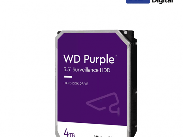 Disco Duro Wd Videovigilancia 4tb 3.5 Sata Purple Wd43purz Color Púrpura