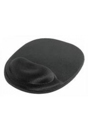 Mouse Pad Nextep Ergonómico Gel Color Negro