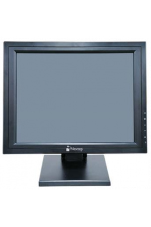 Monitor Nextep Touch Screen Punto de Venta 15" LCD con Base