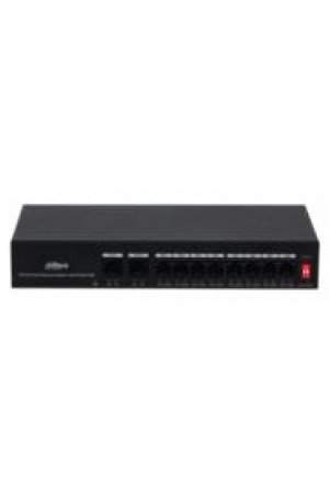 Switch PoE Dahua 6 Puertos Fast Ethernet/4 Puertos PoE 10/100/ 2 Puertos Uplink 10/100 36 Watts Totales