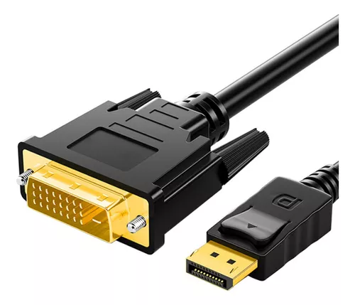 Convertidor De Cable Displayport (dp) A Dvi (24+1), Hd/1,8 M