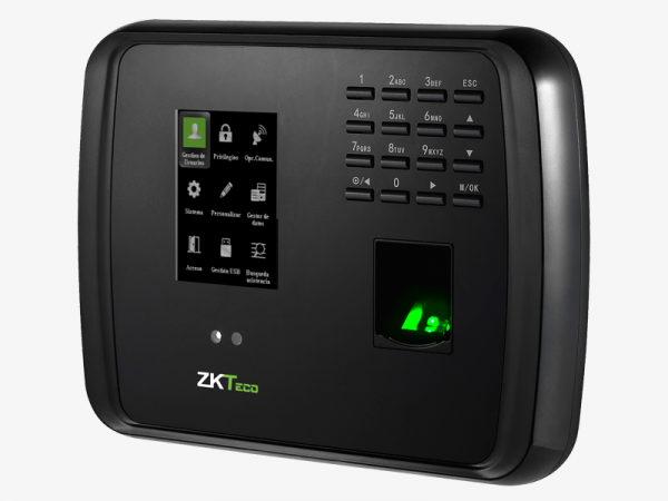 Reloj Checador Facial Y Huella Usb Red Control Asistencia Zk MB490