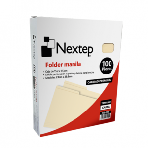 Folder Economico Nextep Carta Manila