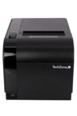 Impresora Térmica TechZone TZBE301 80mm Vel 300mm/s 203dpi USB/Serial/RJ45/RJ11 Cortador Automático 1 Año Garantía