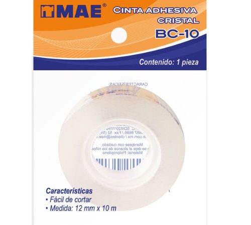 CINTA ADHESIVA 12X10 MAE