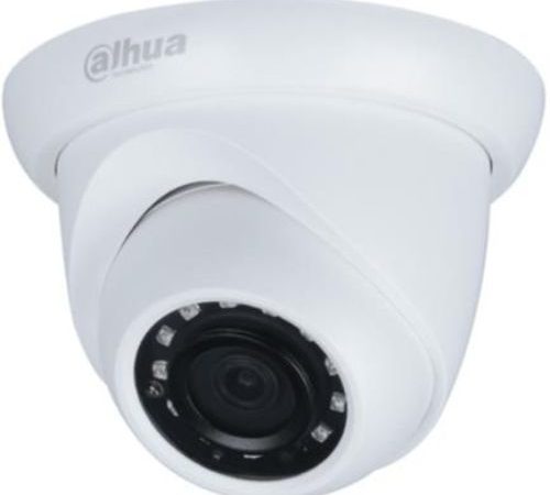 Cámara IP Dahua Domo 4MP Lente de 2.8mm/93° de Apertura/H.265+/WDR Real de 120 dB/IR de 30m/IP67/PoE
