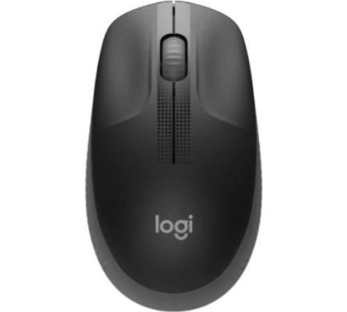 Mouse Logitech M190 Full Size Inalámbrico 1000 dpi USB Color Gris