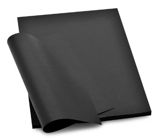 PAPEL CORTADO EUROCOLORS CARTA NEGRO