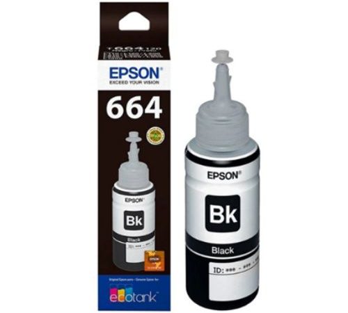 TINTA EPSON 664 NEGRA L200 L220 L310