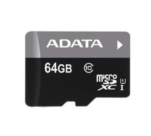 MEMORIA MICRO SD ADATA CLASE 10 + SD 64GB CLASE 10 UHS-1