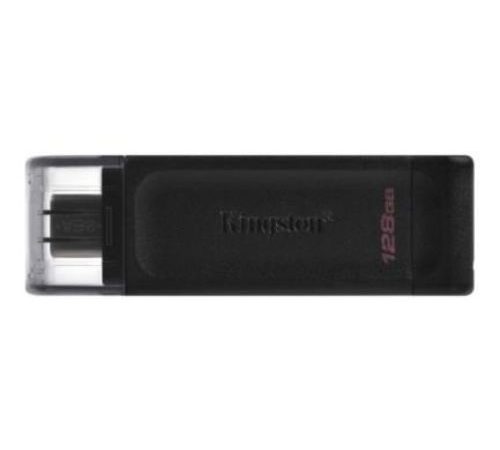 Memoria USB Kingston DataTraveler 70 128GB USB-C Color Negro
