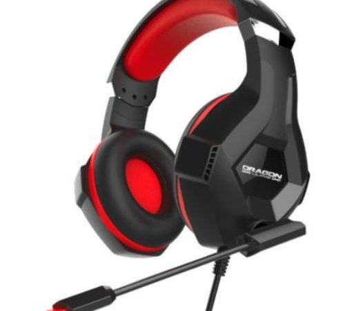 Audífonos Gamer Dragon XT Micrófono Iluminado 3.5mm