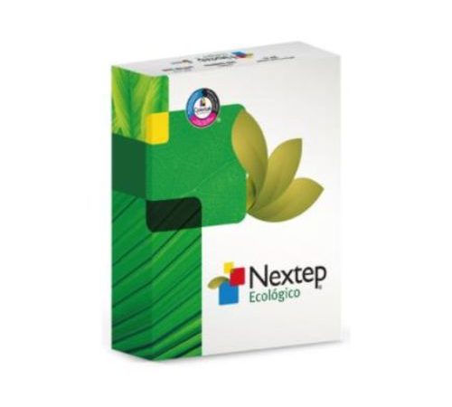 Papel Cortado Nextep Ecologico Carta 95% Blancura 75Gr Caja c/5000 Hojas