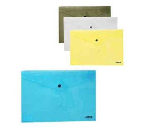 Sobre Mae C/Broche Tamaño Carta Horizontal Color Humo