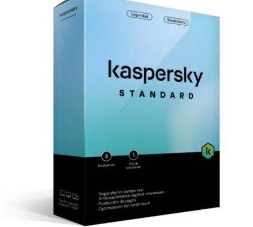 Licencia Antivirus Kaspersky Standard 1 Año 5 Dispositivos
